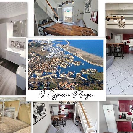 Joli T2 Avec Clim, 4/6 Personnes,500M De La Plage. Saint-Cyprien (Pyrenees-Orientales) Exterior foto